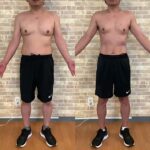 Trainer’s room B’evoボディメイクコース（ダイエットコース）50代男性Before＆After